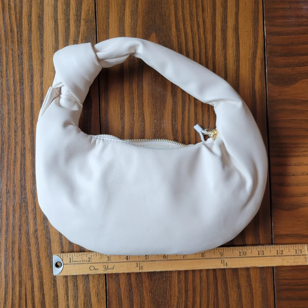 **NEW** MELIE BIANCO White Hobo Shoulder Bag